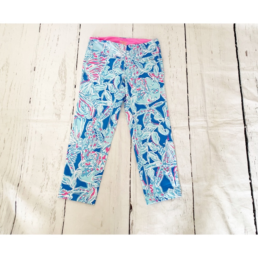 Lilly Pulitzer Luxletic Cropped Leggings Size Small